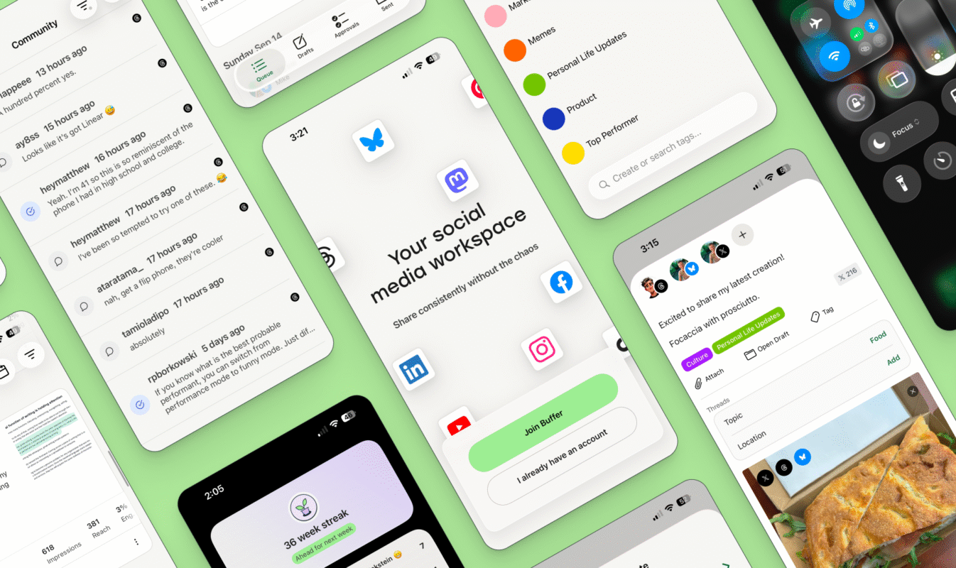 Buffer for iOS 26: Our Biggest Update Ever