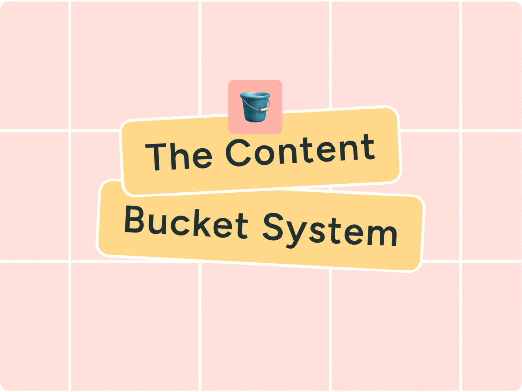 How I Created My LinkedIn Content Buckets and What I Use Them For
